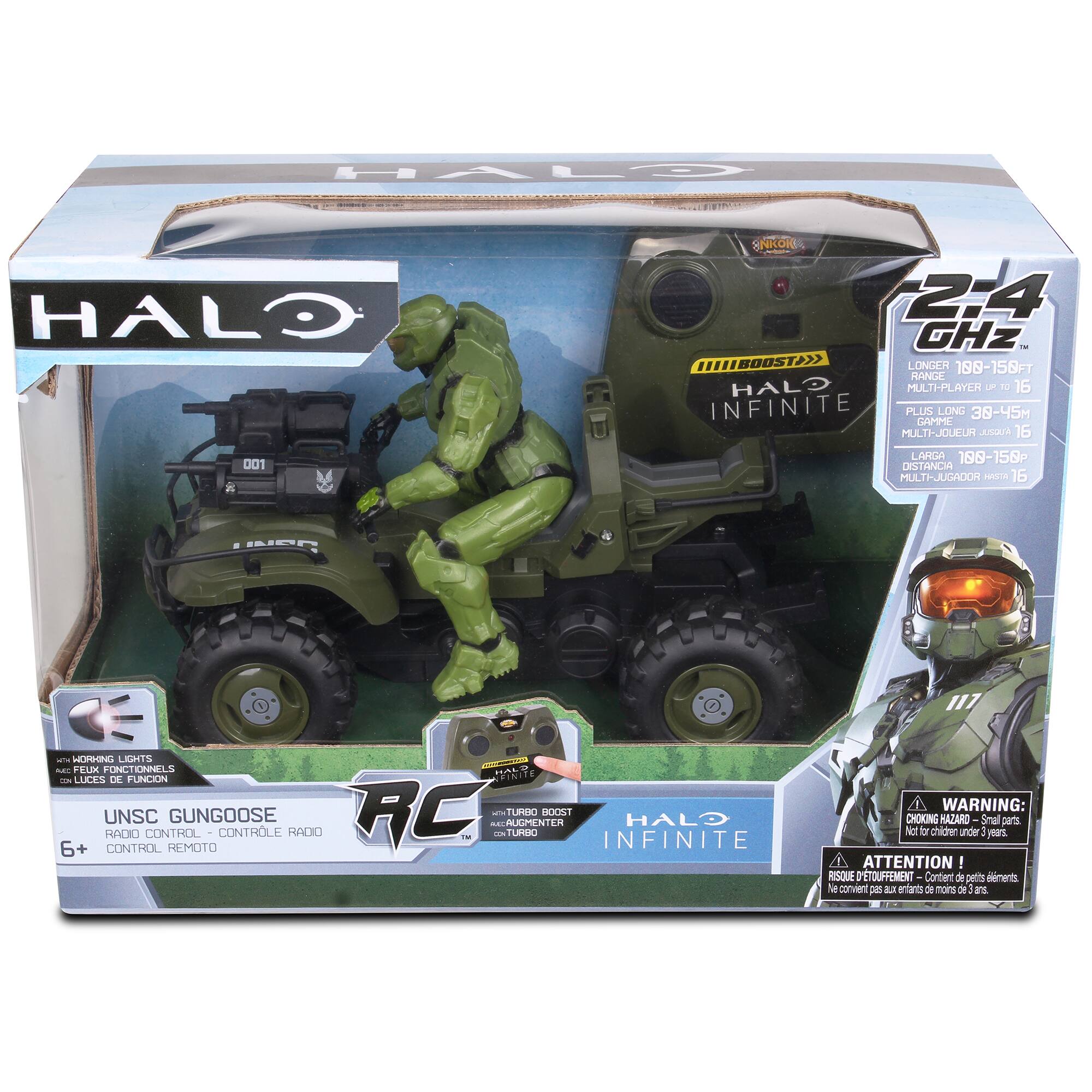 NKOK Halo® Infinite RC™: Gungoose & Master Chief